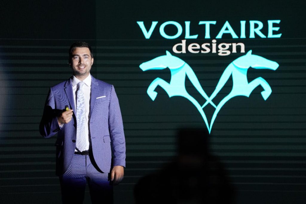Brice Goguet co-founded Voltaire Design in 2010.